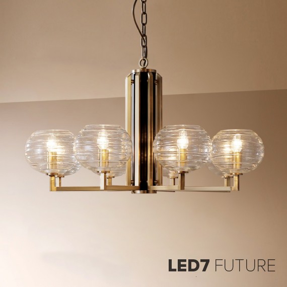 Loft Industry Modern - Veronica Chandelier